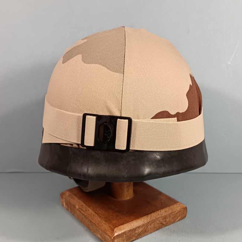 CASQUE F1 CAMOUFLE DAGUET GUERRE DU GOLF 1990 - 1991 COUVRE CASQUE ET LUNETTES BOLLE LEGION ETRANGERE DESERT STROM